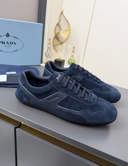 Prada 2026 Casual Sneakers Sheepskin Suede 732935