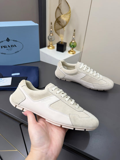 Prada 2026 Casual Sneakers Sheepskin Suede 732935