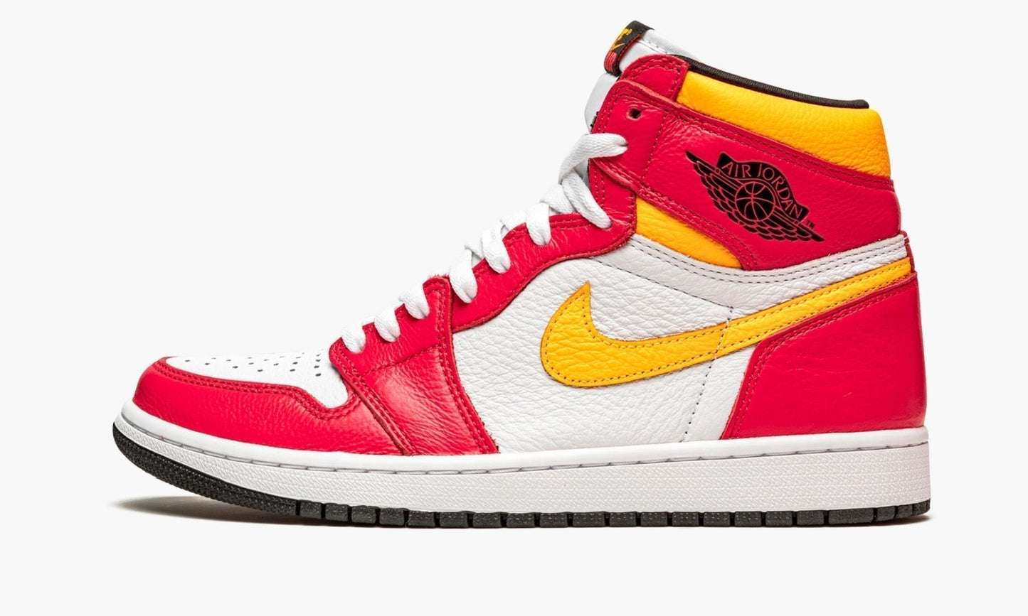 Air Jordan 1 High OG Light Fusion Red Sneakers - Prime Pick
