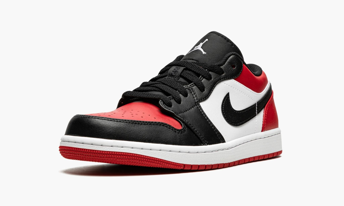 Air Jordan 1 Low “Bred Toe” Sneakers - Premium Sneaker | Fresh Heat