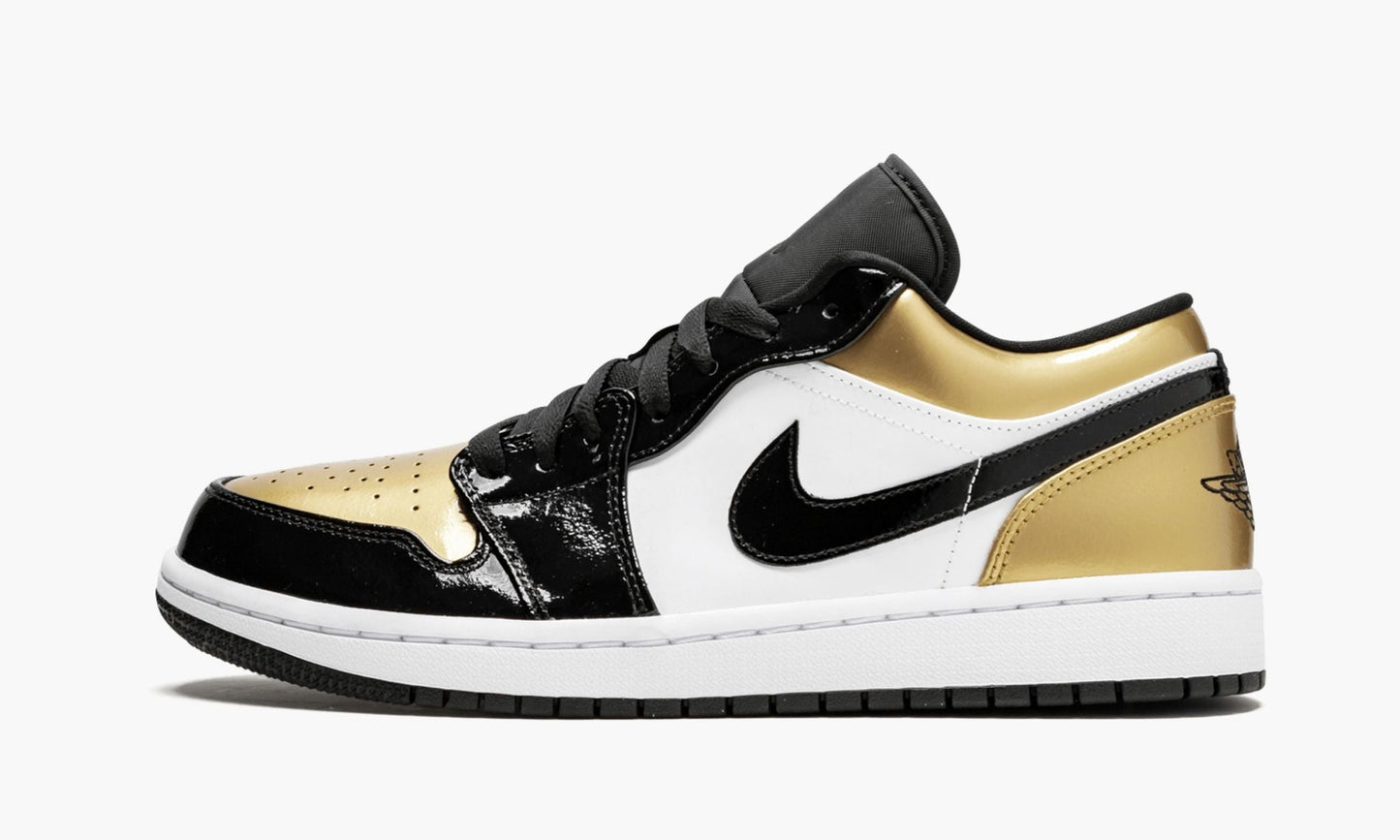 Air Jordan 1 Low Gold Toe Sneakers - Court Classic | Drop of the Season