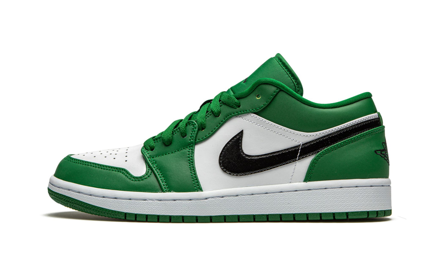 Air Jordan 1 Low Pine Green Sneakers - Streetwear Essential