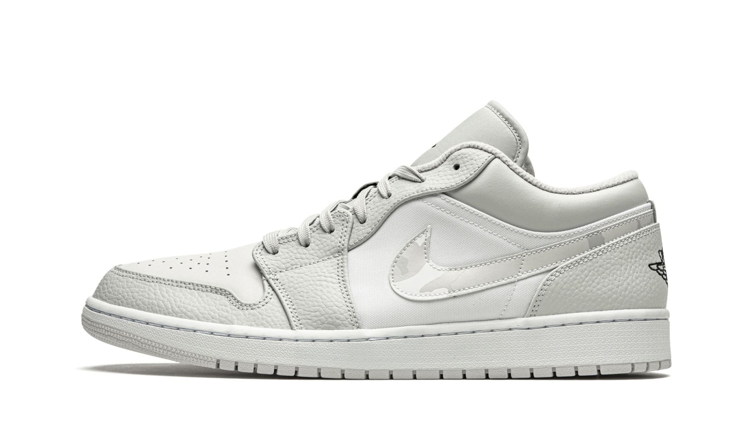 Air Jordan 1 Low White Camo Sneakers - All-Day Comfort | Fan Favorite