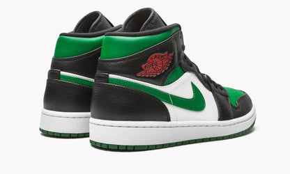 Air Jordan 1 Mid “Green Toe” Sneakers - Fresh Drop | On-Feet Fire
