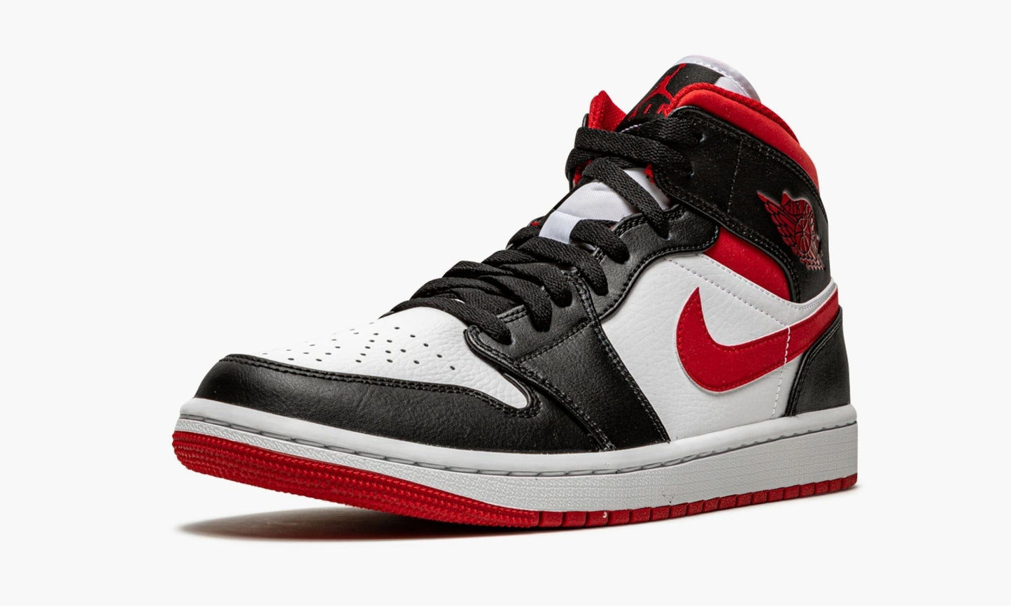 Air Jordan 1 Mid “Metallic Red” Sneakers - Vintage Inspired