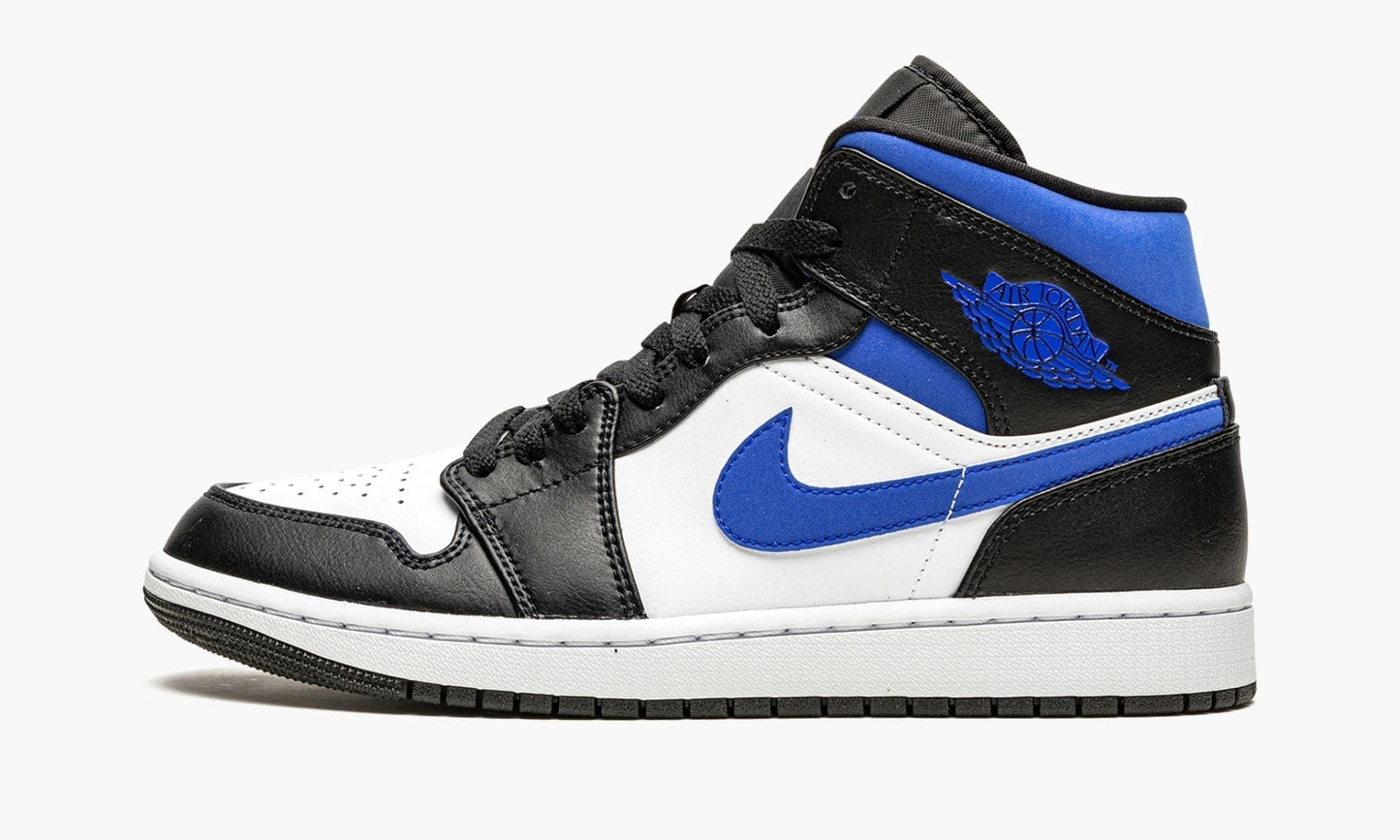 Air Jordan 1 Mid “Racer Blue / Black / White” Sneakers - Hall of Fame