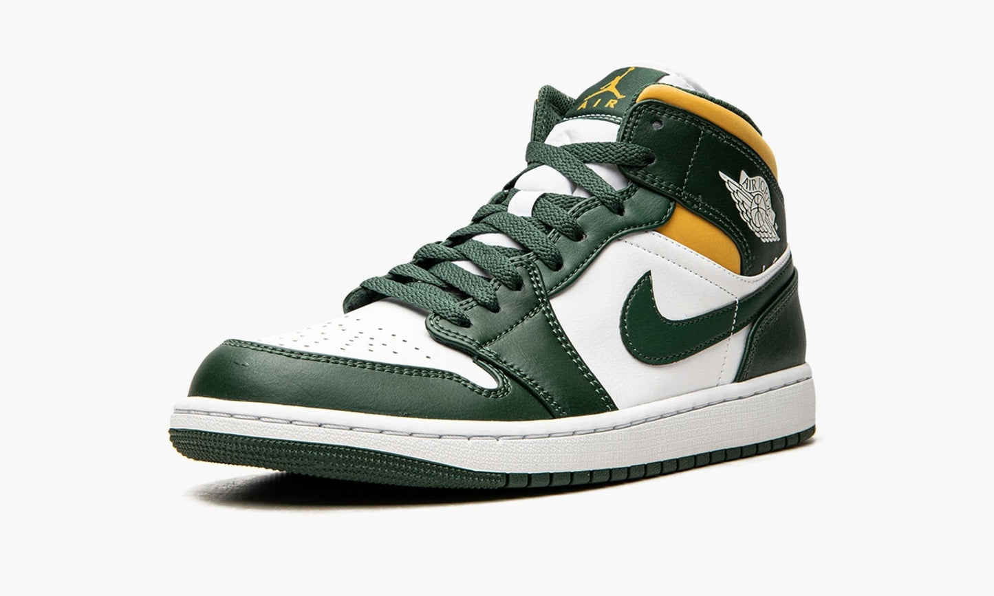 Air Jordan 1 Mid “Sonics” Sneakers - Collector's Edition