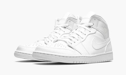 Air Jordan 1 Mid “Triple White” Sneakers - Pro-Level | Silhouette King