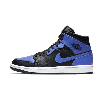 Air Jordan 1 Mid Hyper Royal Sneakers - Collector's Edition