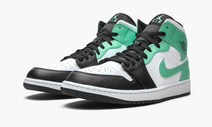 Air Jordan 1 Mid Island Green Sneakers - Cushioned Stride