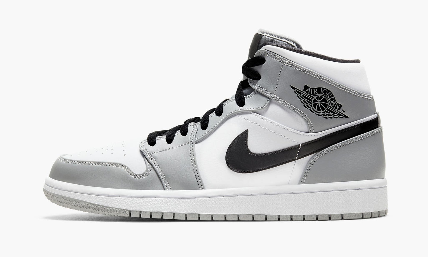 Air Jordan 1 Mid Light Smoke Grey Sneakers - Game Changer