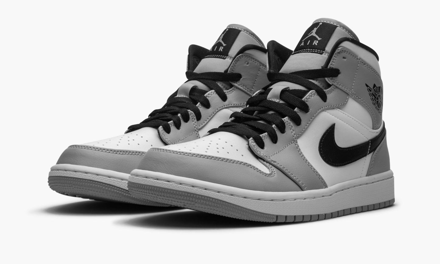Air Jordan 1 Mid Light Smoke Grey Sneakers - Game Changer