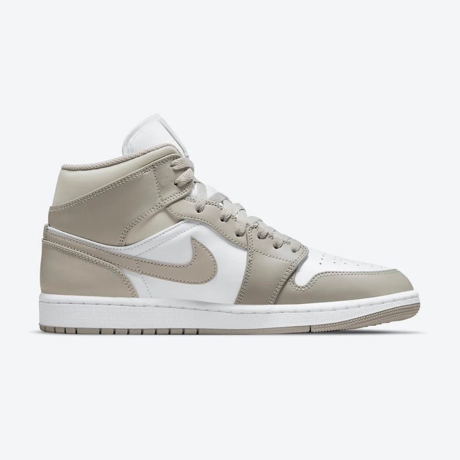 Air Jordan 1 Mid Linen Sneakers - Retro Classic | New Arrival