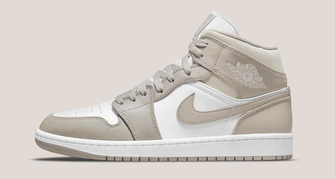 Air Jordan 1 Mid Linen Sneakers - Pro-Level | On-Feet Fire