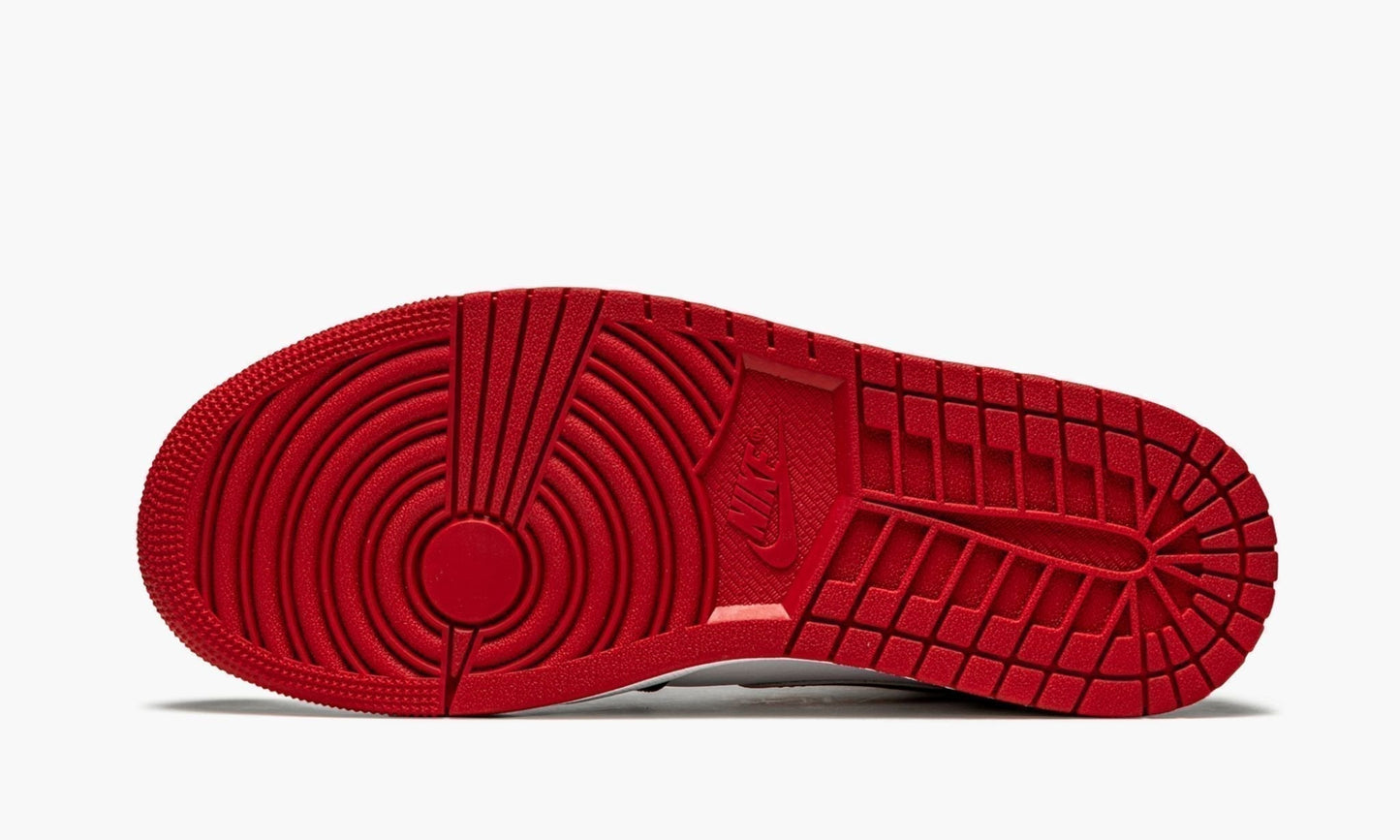 Air Jordan 1 Mid Metallic Red Sneakers - Signature Series