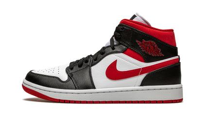 Air Jordan 1 Mid Metallic Red Sneakers - Signature Series