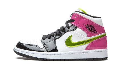 Air Jordan 1 Mid SE “Cyber / Active Fuchsia” Sneakers - Signature Series