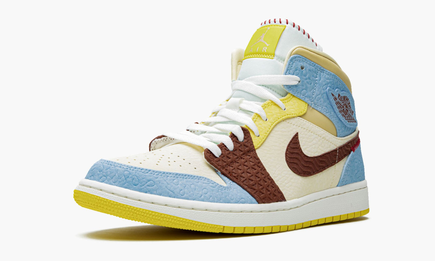 Air Jordan 1 Mid SE Maison Chateau Rouge Fearless Sneakers - Modern Classic
