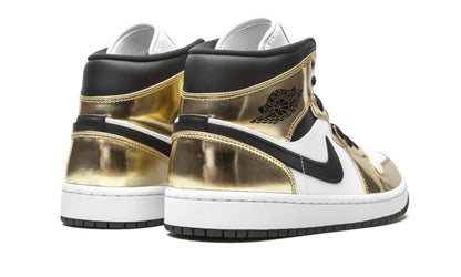 Air Jordan 1 Mid SE Metallic Gold Sneakers - All-Day Comfort