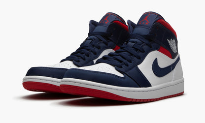 Air Jordan 1 Mid SE Olympic Sneakers - OG Colorway | Coveted Pair