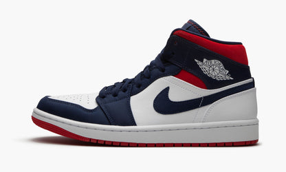 Air Jordan 1 Mid SE Olympic Sneakers - OG Colorway | Coveted Pair
