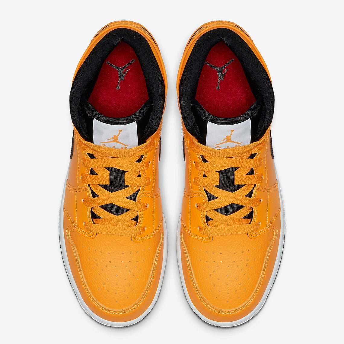 Air Jordan 1 Mid Taxi Yellow Sneakers - Streetwear Essential