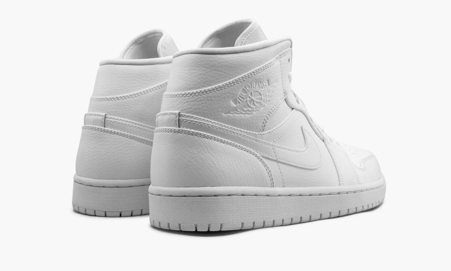 Air Jordan 1 Mid Triple White Sneakers - Style Staple | Style MVP