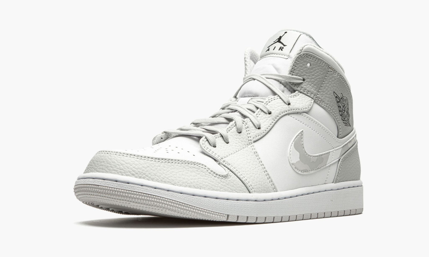 Air Jordan 1 Mid White Camo Sneakers - All-Day Comfort | Hype Sneaker