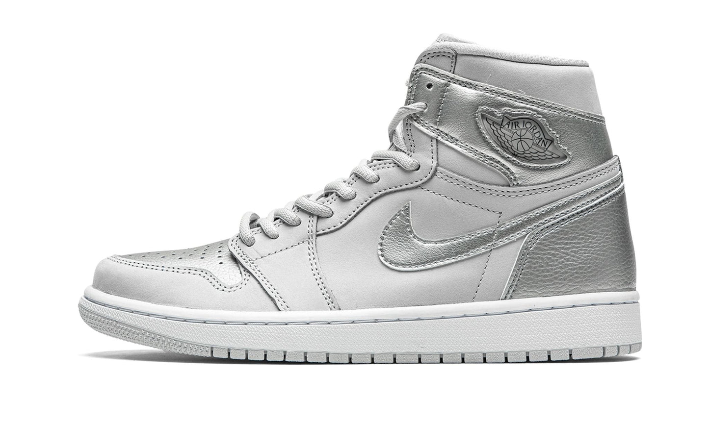 Air Jordan 1 Retro High CO.JP Metallic Silver Sneakers - Game Changer