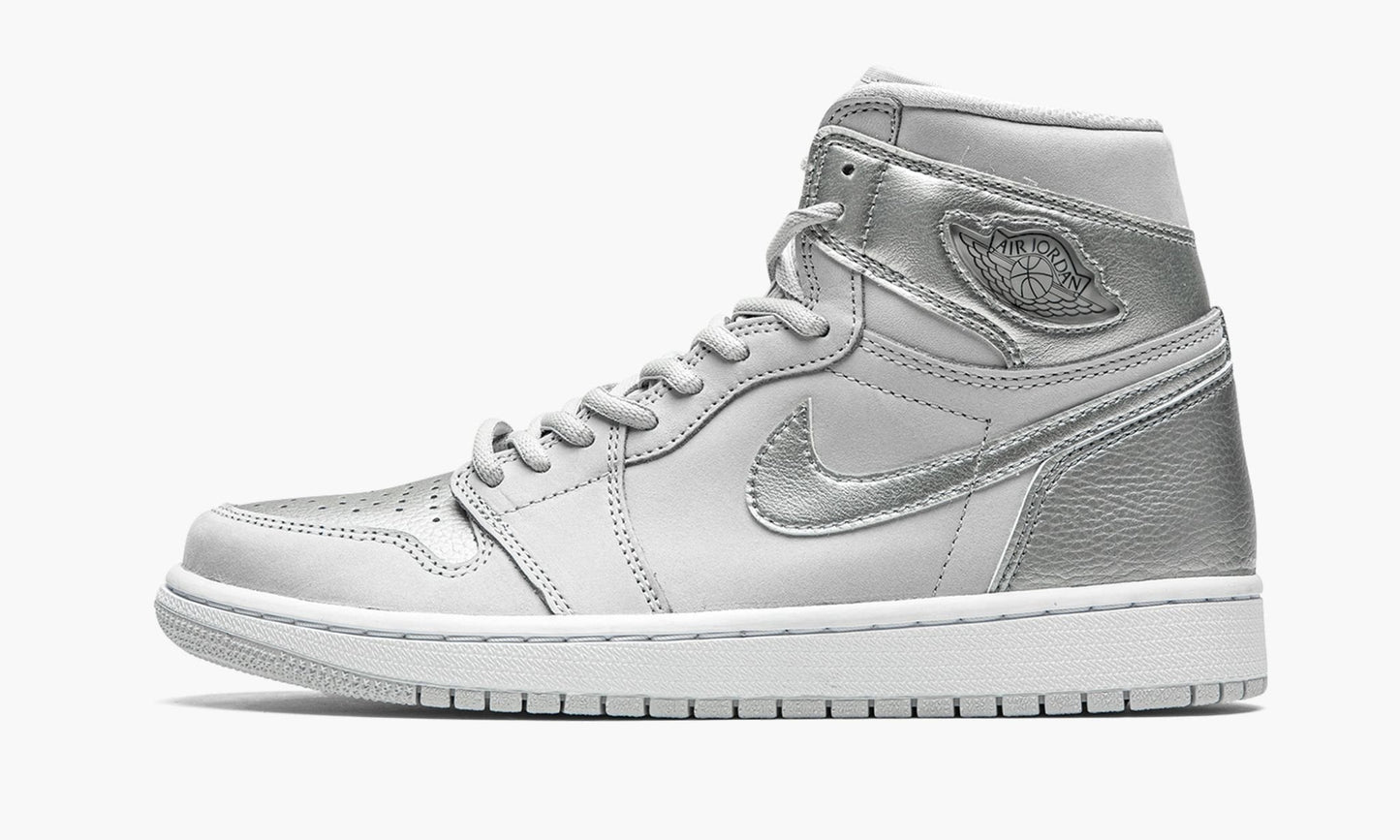 Air Jordan 1 Retro High CO.JP Metallic Silver Sneakers - Game Changer