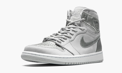 Air Jordan 1 Retro High CO.JP Metallic Silver Sneakers - Game Changer