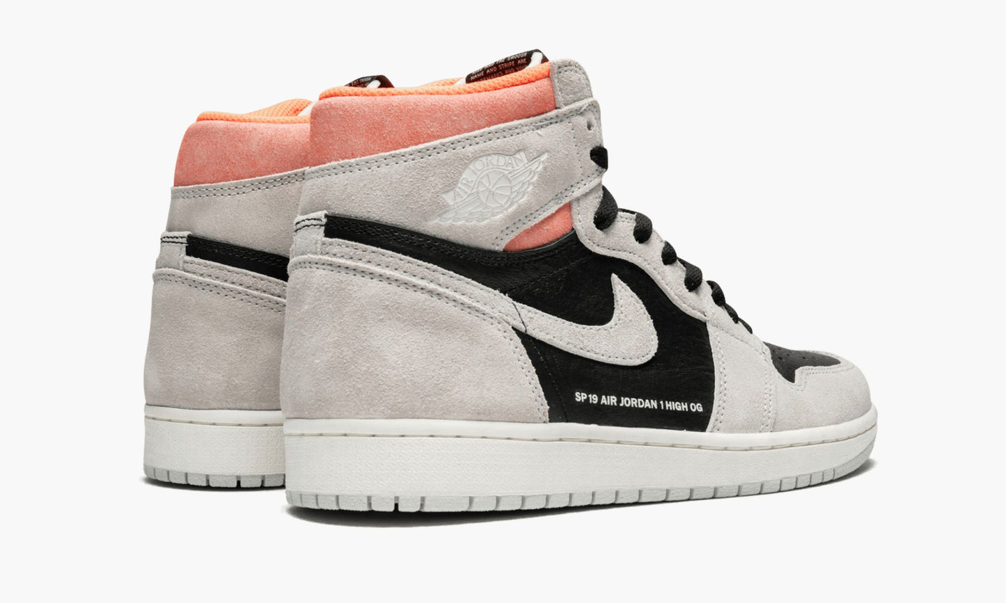 Air Jordan 1 Retro High OG “Neutral Grey/Hyper Crimson” Sneakers - Archive Ed...