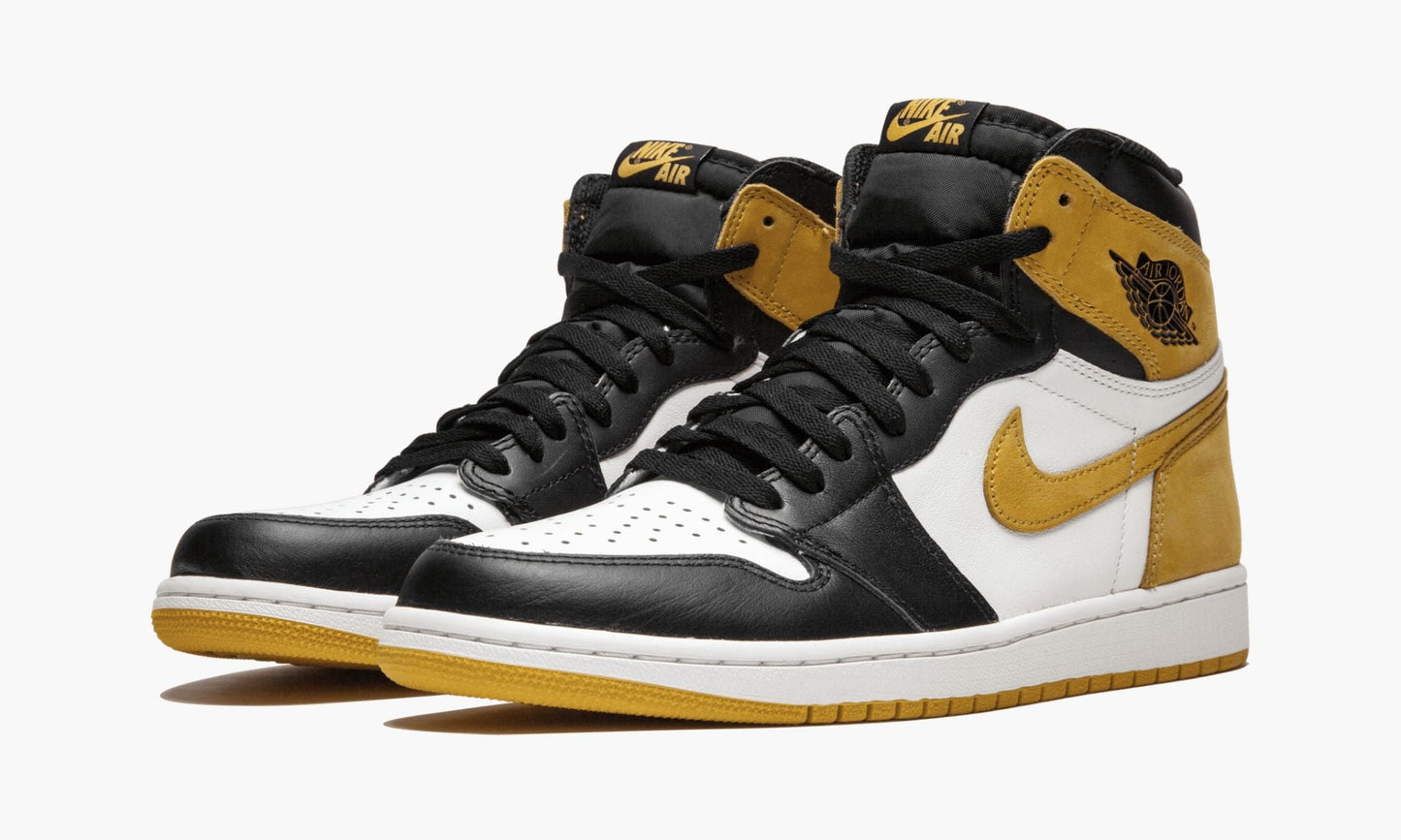 Air Jordan 1 Retro High OG “Yellow Ochre” Sneakers - Premium Sneaker