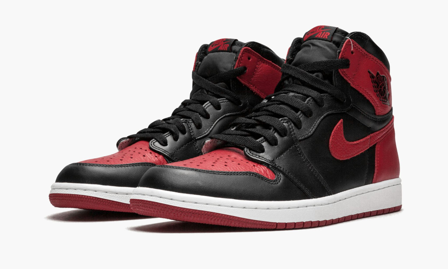Air Jordan 1 Retro High OG Banned / Bred Sneakers - Authentic