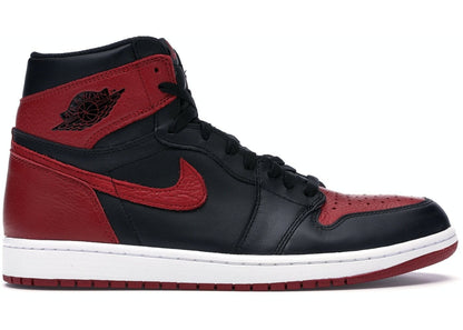Air Jordan 1 Retro High OG Bred Banned Sneakers - All-Day Comfort