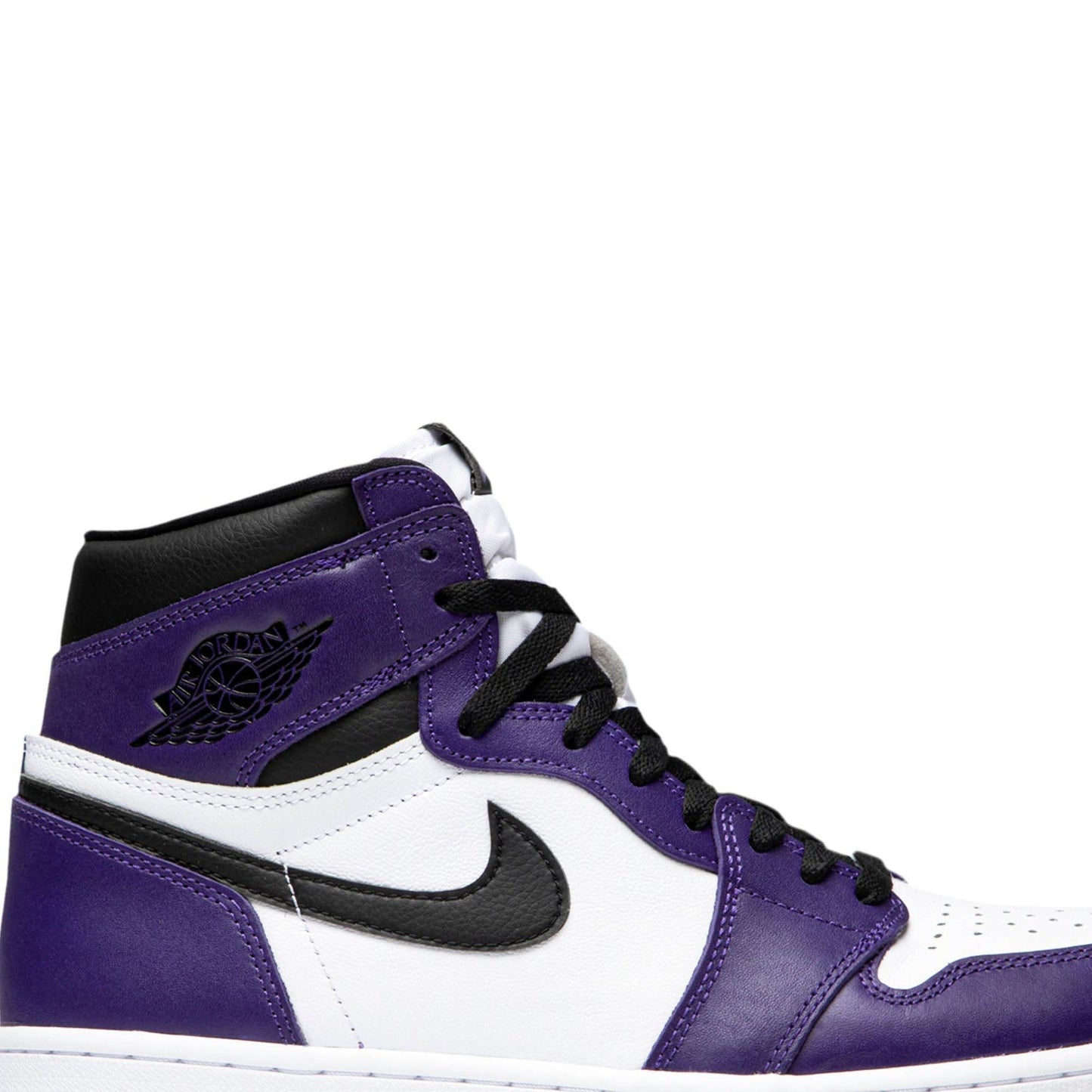Air Jordan 1 Retro High OG Court Purple 2.0 555088-500 Sneakers - Heritage Ed...