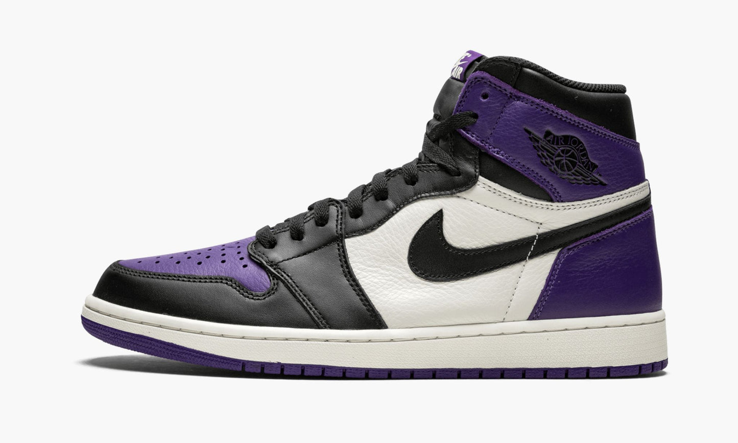 Air Jordan 1 Retro High OG Court Purple Sneakers - Premium Sneaker