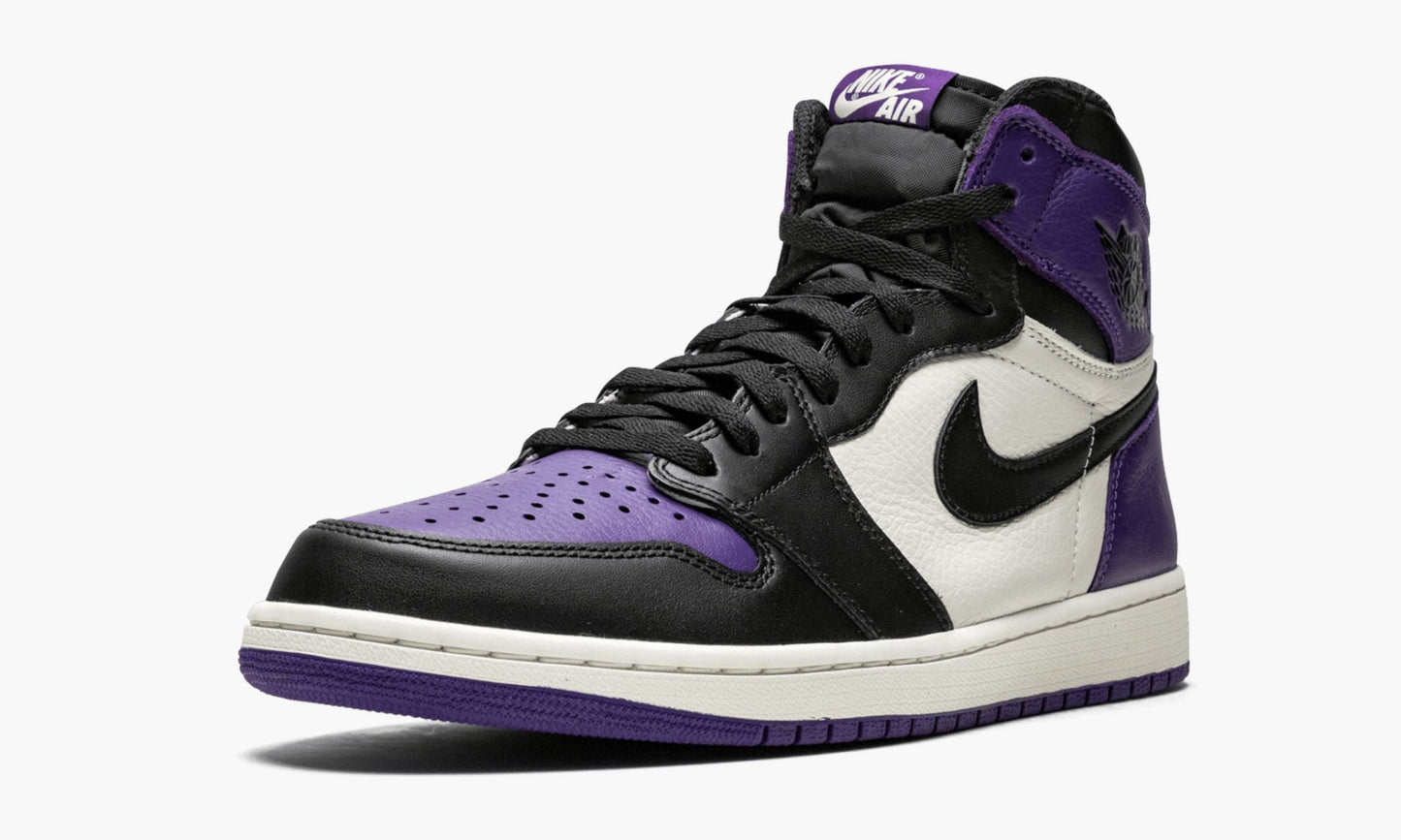 Air Jordan 1 Retro High OG Court Purple Sneakers - Premium Sneaker