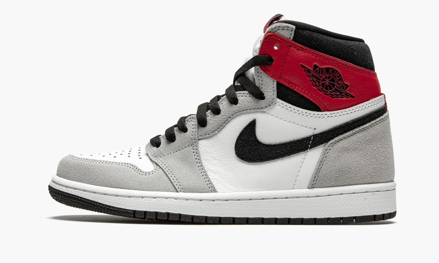 Air Jordan 1 Retro High OG Light Smoke Grey Sneakers - Hall of Fame