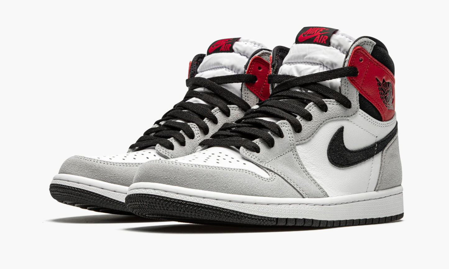 Air Jordan 1 Retro High OG Light Smoke Grey Sneakers - Hall of Fame