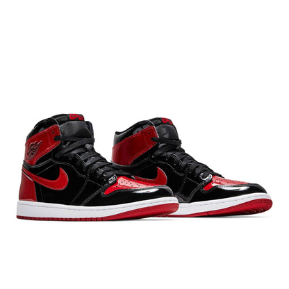 Air Jordan 1 Retro High OG Patent Bred 555088-063 Sneakers - Style Staple