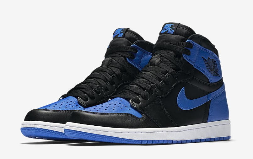 Air Jordan 1 Retro High OG Royal Sneakers - Vintage Inspired