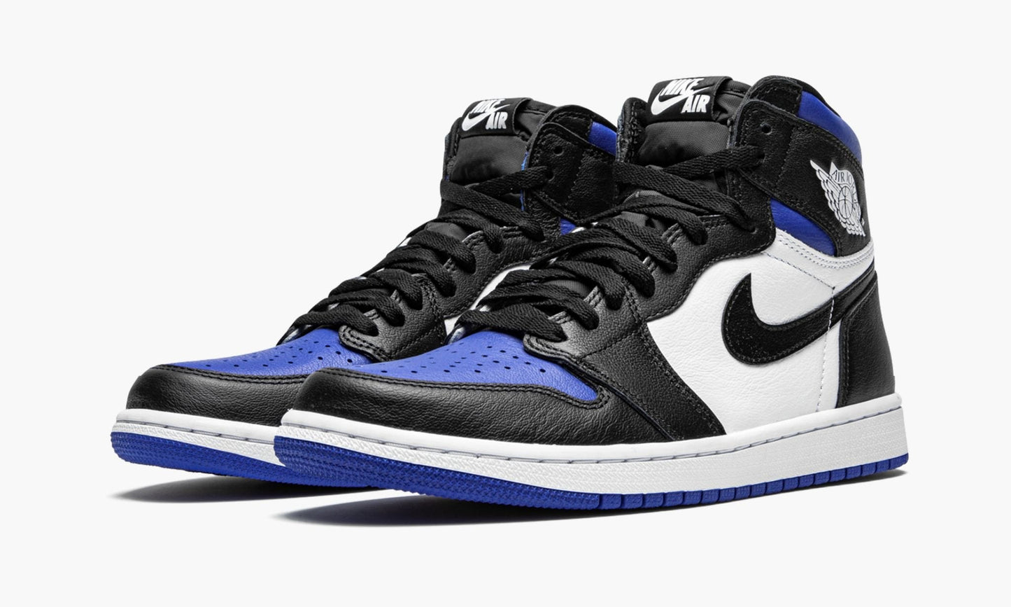 Air Jordan 1 Retro High OG Royal Toe Sneakers - OG Colorway