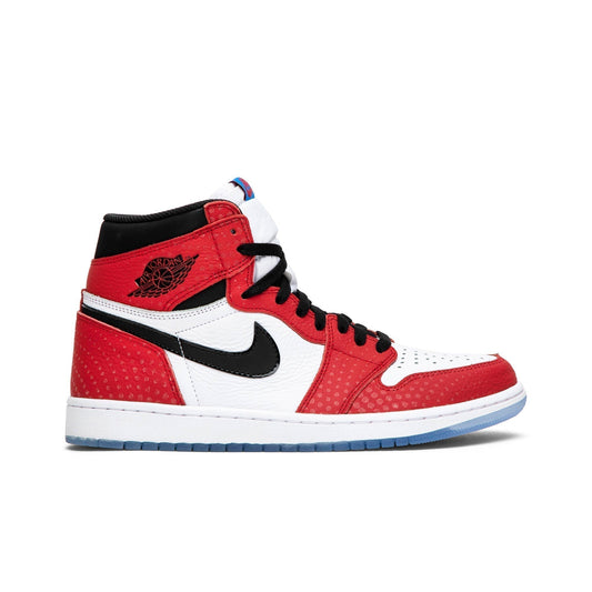 Air Jordan 1 Retro High OG Spider-Man Origin Story 555088-602 Sneakers - Retr...