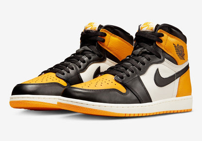Air Jordan 1 Retro High OG Yellow Toe Sneakers - Head-Turner