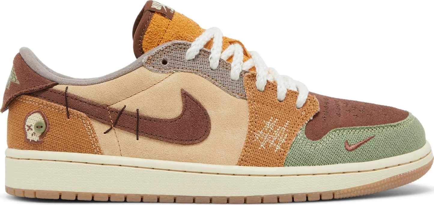 Air Jordan 1 Retro Low OG Zion Wiliamson Vodoo Sneakers - Modern Classic