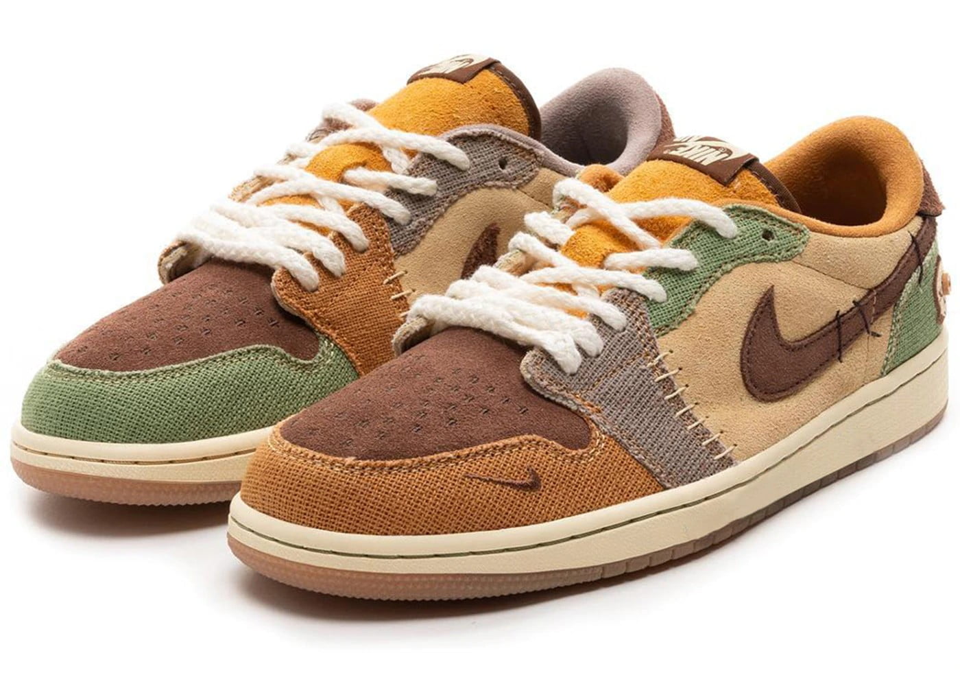 Air Jordan 1 Retro Low OG Zion Wiliamson Vodoo Sneakers - All-Day Comfort