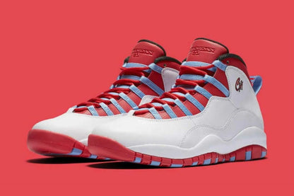 Air Jordan 10 Retro Chicago Flag Sneakers - All-Day Comfort