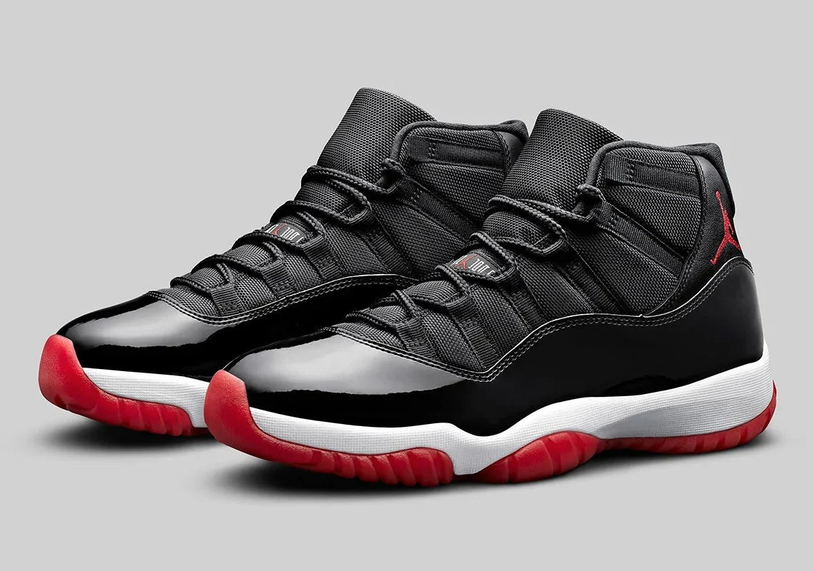 Air Jordan 11 Retro Bred Sneakers - All-Day Comfort | Street Style