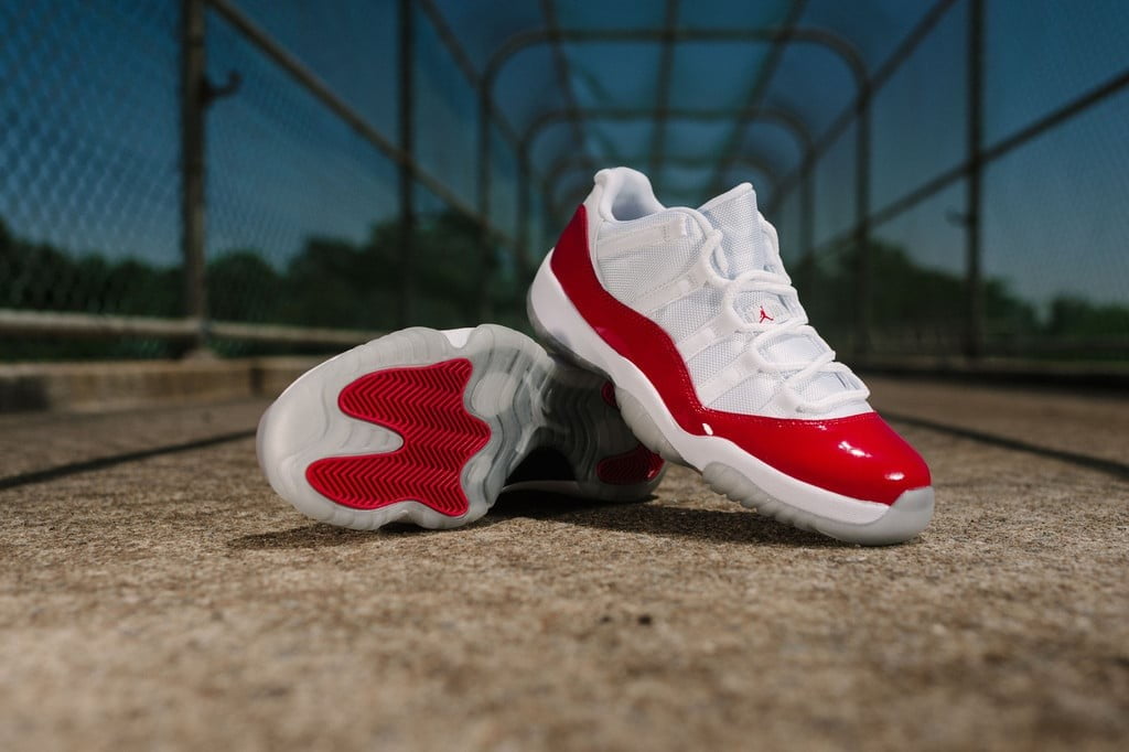 Air Jordan 11 Retro Low 2016 Cherry Sneakers - Modern Classic